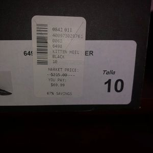 Sax 5th Avenue Black 🐈‍⬛ heels